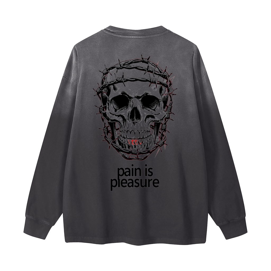 Pain is pleasure Long Sleeve T-Shirt
